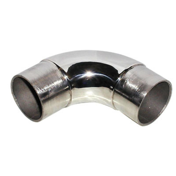 Lavi Industries Lavi 2 in. Polished Solid Stainless Steel Radius Flush Elbow 90 Degree 40-731-2